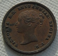 1844 Queen Victoria Young Head
