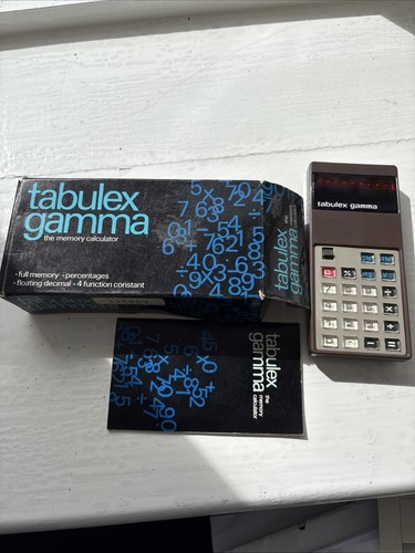 Tabulex gamma memory - tabulex,