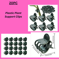 Plastic plant support - plant, clips