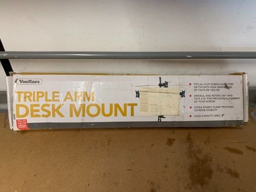 Triple monitor mount desk - monitor,