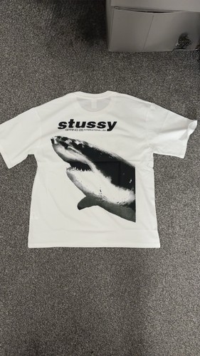 Stussy men white - white, logo