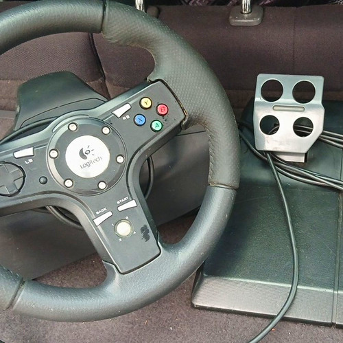 Logitech drivefx racing wheel - logitech,