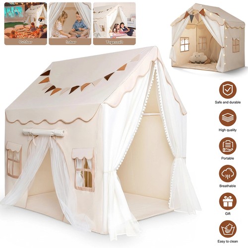 Children play house castle - children,