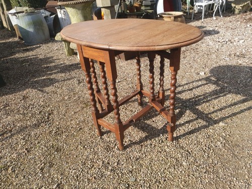 Antique light oak barley twist - oak,