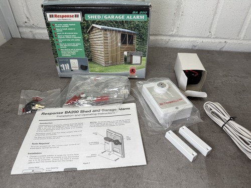 Prewired shed alarm system - prewired,