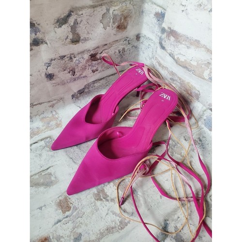 Zara hot pink pointed toe - hot,