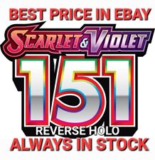 POKEMON 151 - REVERSE HOLO'S -