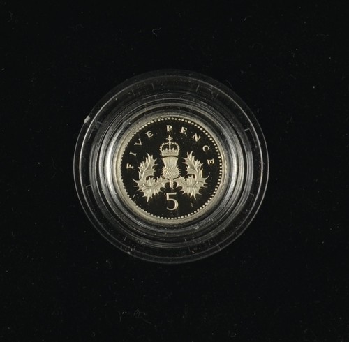 1990 silver proof piedfort - 1990,