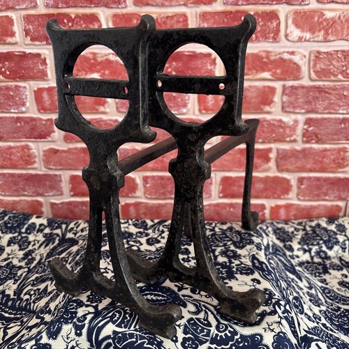 Antique pair unusual cast - antique,