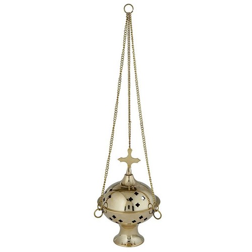 Brass small censer with - brass,