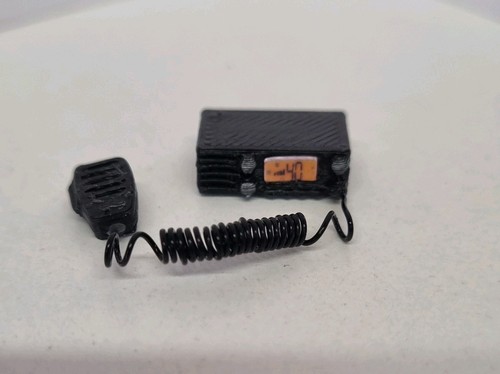 Scale radio black - 1:14, cb