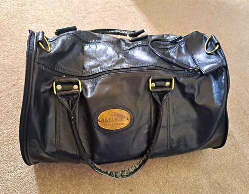 Vintage jaguar black leather - jaguar,