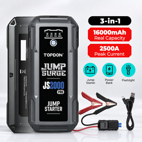 Topdon js2000 pro 2500a car - 2500a,