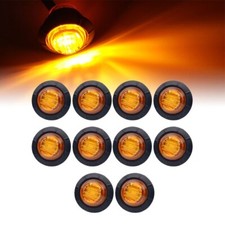 10x Orange Marker Side Led