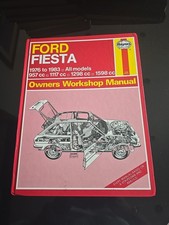 Haynes Owners Workshop Ford FIESTA all Models 76-83