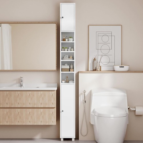 Tall bathroom storage - bathroom,