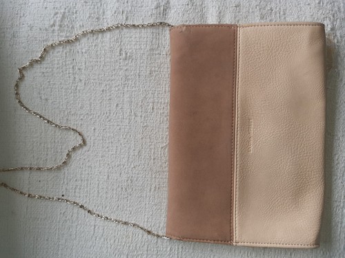 Laura ashley clutch bag beige - ashley,