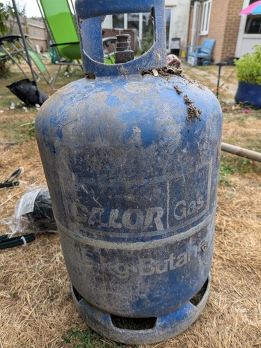 15kg nearly empty gas - gas, bottle