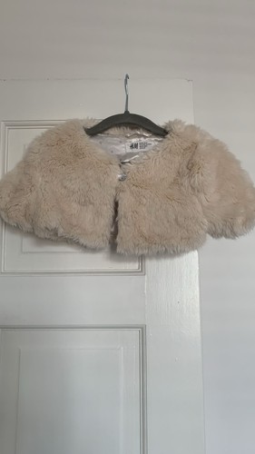 Girls cream faux fur - h&m,,