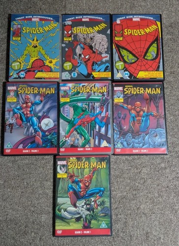 Marvel spiderman cartoon dvd - marvel,