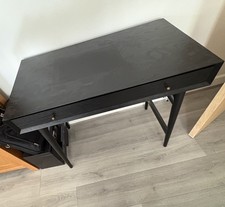Oak Black Desk from John Lewis  *Collection Only*