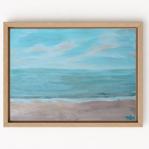 Beach expressionist seascape - beach,
