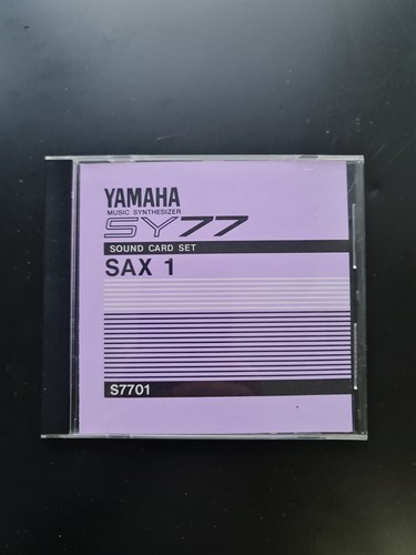Yamaha sy77 sax sound - yamaha, 1