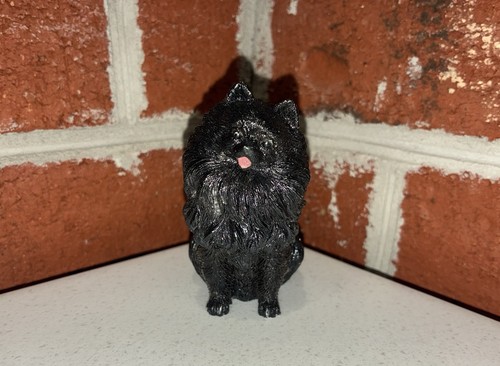 Pomeranian mini hand painted - pomeranian,