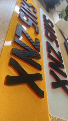 Car number plates standard - plates,