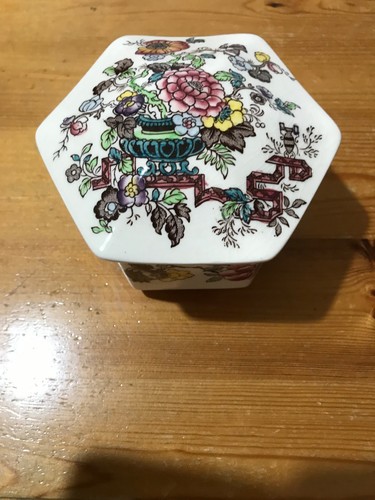 Masons ironstone trinket - masons, box