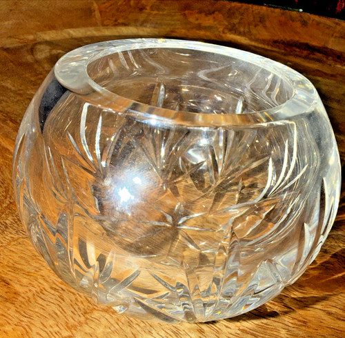 Crystal rose bowl - bowl, illusions
