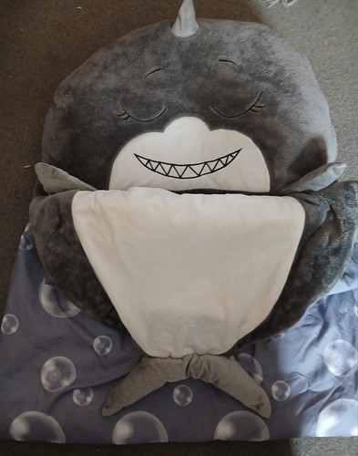 Kids shark sleeping bag - bag, with