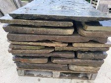 Yorkstone Paving Slabs Flags Finest Quality Smooth Rippled Grade 2"-3" Thick