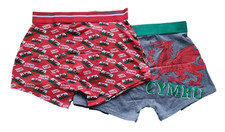 Wales, Men's Trunks 2 pack