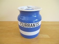 TG Green Caddy Jar "Currents"