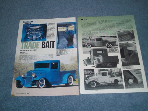 1934 ford pickup truck street - ford,