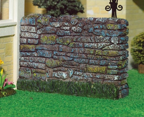 Dry stone wall miniature - stone,