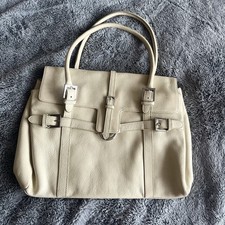 Ri2K Cream Leather Shoulder