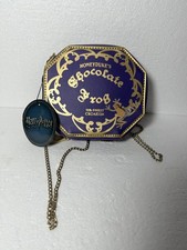 Harry Potter Honeydukes Chocolate Frog Purse Bag w/ chain strap.  Octagonal NWT