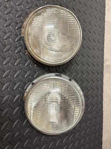 Pair vintage lucas curved - pair,