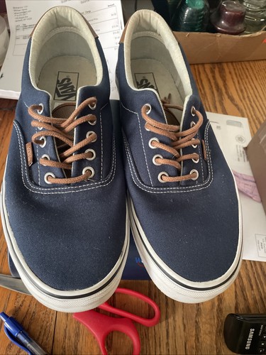 Vans era navy blue canvas - vans,