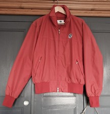 North Sails Vintage Red Bomber Jacket Size L