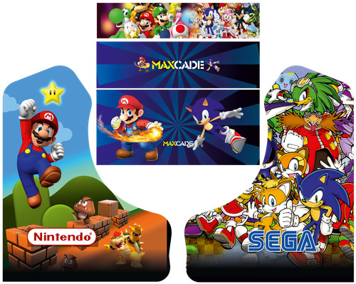 Sega and nintendo combo - combo, themed