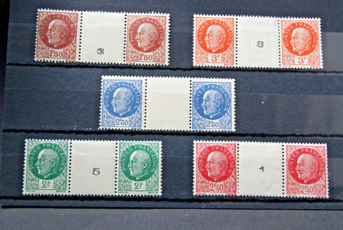 French stamps 1941 - stamps.,