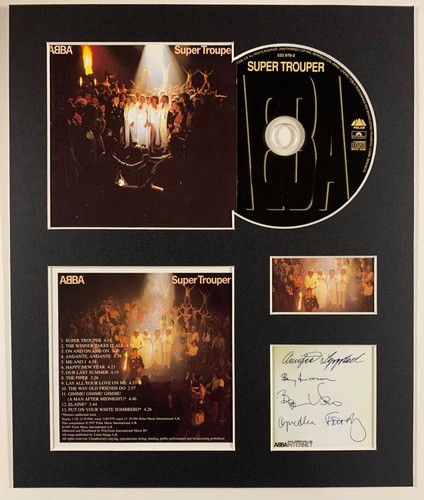 Abba signed autographed - -,