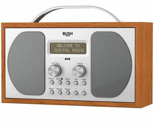 Bush bluetooth dab - bluetooth, wooden