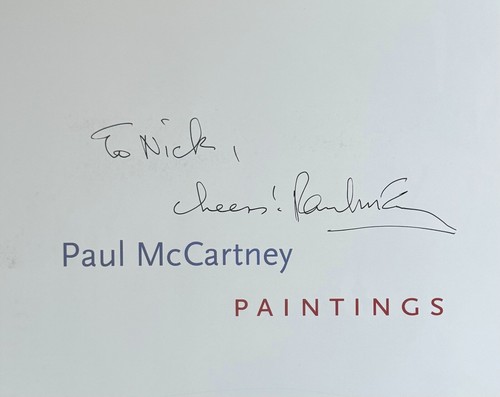 Signed paul mccartney - signed,