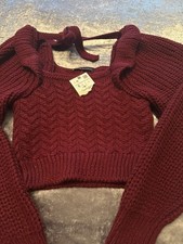 BNWT Zara Jumper Puff Sleeve
