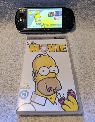 The simpsons movie psp - the,