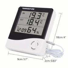 Thermometer Indoor Digital LCD